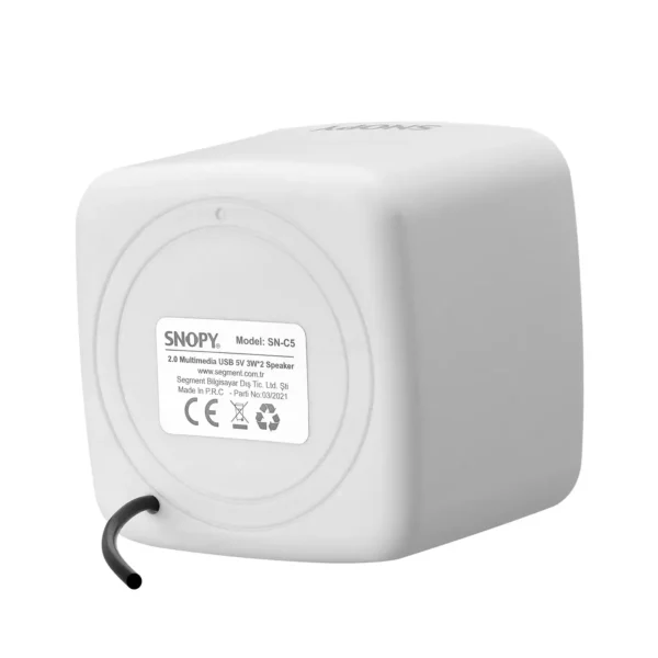 Snopy SN-C5 2.0 5V 3W 2 zvučnici bijeli