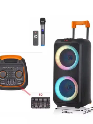 NDR-1096 Bluetooth karaoke zvučnik sa wireless mikrofonom